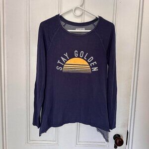 Grayson Threads "Stay Golden" Long Sleeve Tee - Size S
